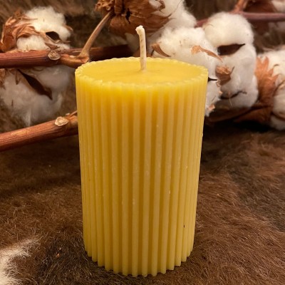 HotStar Candle in Pure Natural Beeswax 48x75 mm Made in Italy N400092300803
