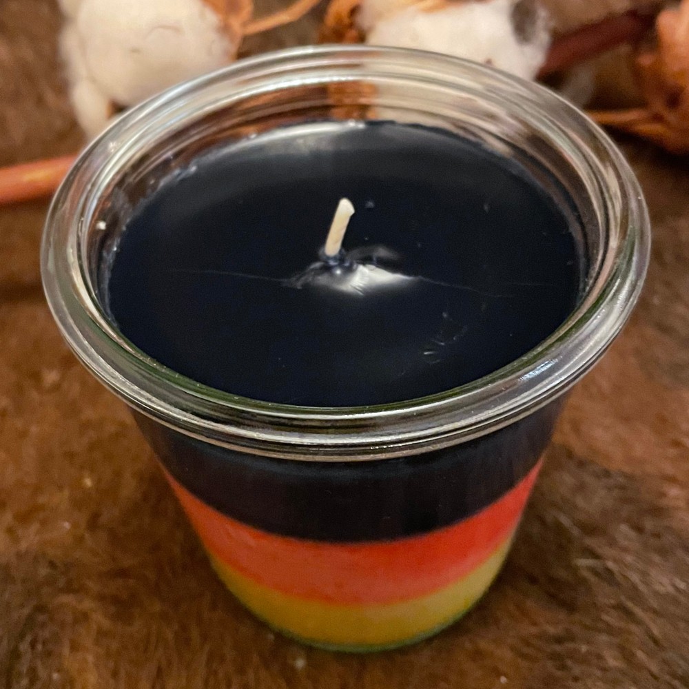 HotStar GERMANY Flag | Candle in Pure Soy Wax | Burning 35-45 Hours Each in WECK glass | Scented Citrus