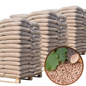 Beech Pellets 3 Pallets of 70 Bags of 15Kg (210 Bags) HotStar 100% Certified A1 Pure Natural Wood CROATIA