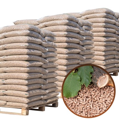 Beech Pellets 3 Pallets of 70 Bags of 15Kg (210 Bags) HotStar 100% Certified A1 Pure Natural Wood CROATIA