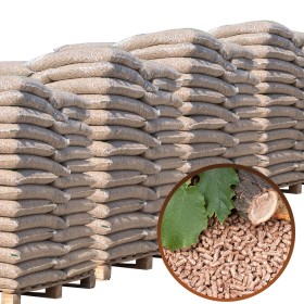 Beech Pellets 4 Pallets of 70 Bags of 15Kg (280 Bags) HotStar 100% Certified A1 Pure Natural Wood CROATIA