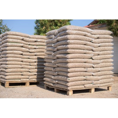 Pellet Fir Beech MIX Pallet of 70 bags of 15Kg HotStar 100% certified A1 pure natural wood CROATIA