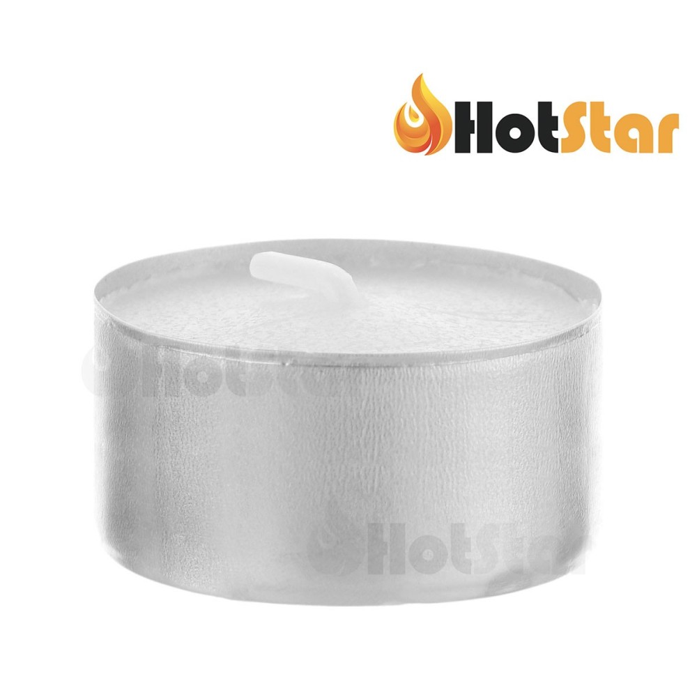 HotStar Tealight Pro Candele Lumini Non profumati 8h 1Pz Bianco
